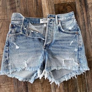 AGOLDE Parker Denim Jean Shorts sz 23 in Swapmeet